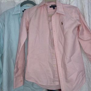 Two polo button up’s